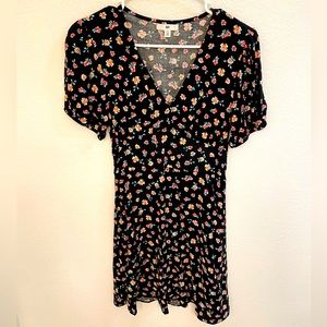 BP Black/floral dress